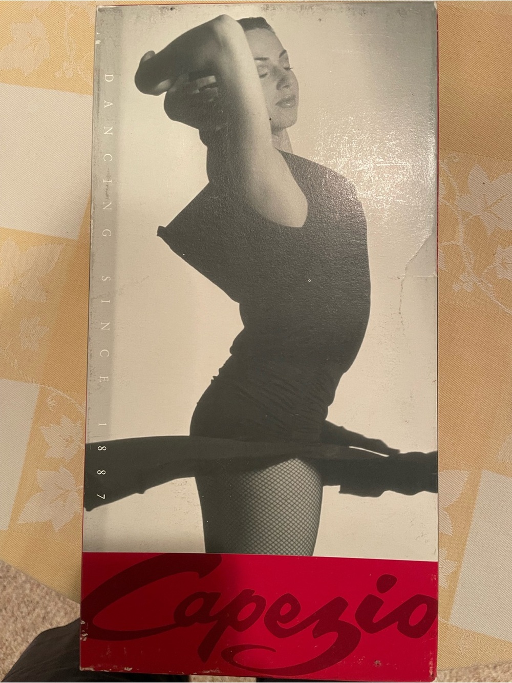 Capezio Woman’s Black Tap Shoes Size 8.5 Good Condition with Box